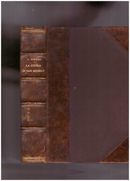 La storia di San Michele - Axel Munthe - copertina