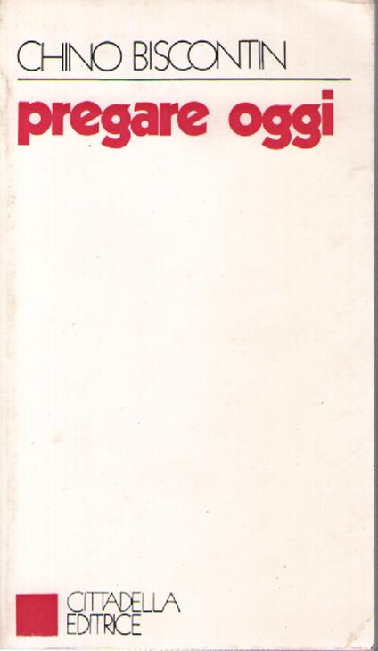 Pregare oggi - copertina
