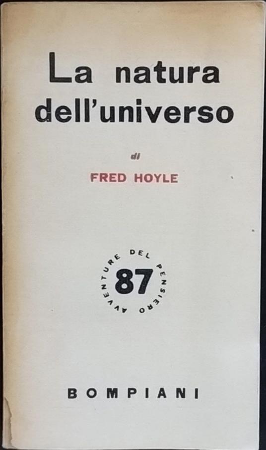 La natura dell'universo - Fred Hoyle - copertina