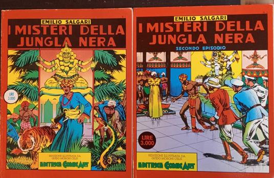 I misteri della Jungla Nera. Primo e secondo episodio - copertina