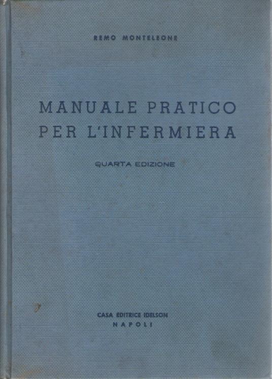 Manuale pratico per l'infermiera - copertina