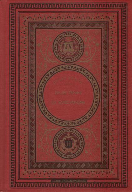 Due anni di vacanze - Jules Verne - copertina