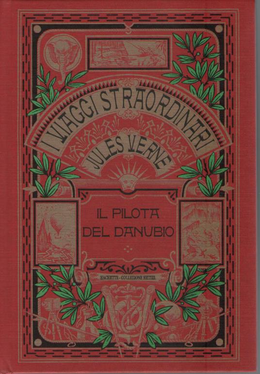 Il pilota del Danubio - Jules Verne - copertina