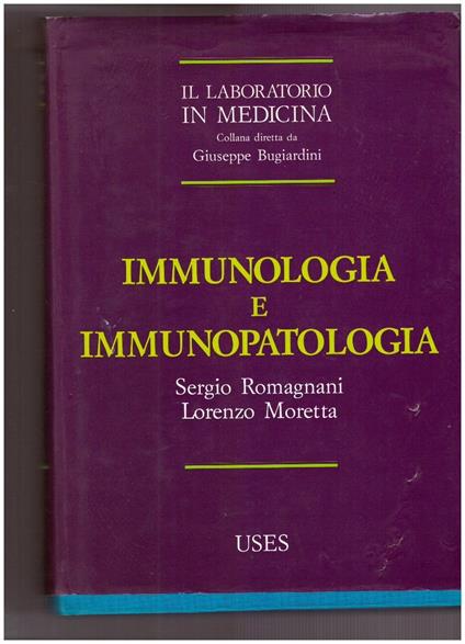 Il laboratorio in medicina: immunologia e immunopatologia - copertina
