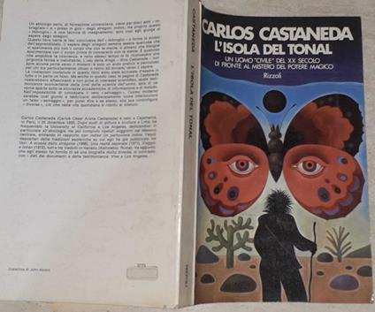 L' isola del tonal - Carlos Castaneda - copertina