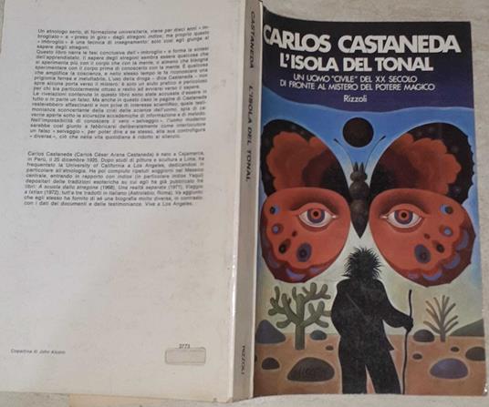 L' isola del tonal - Carlos Castaneda - copertina