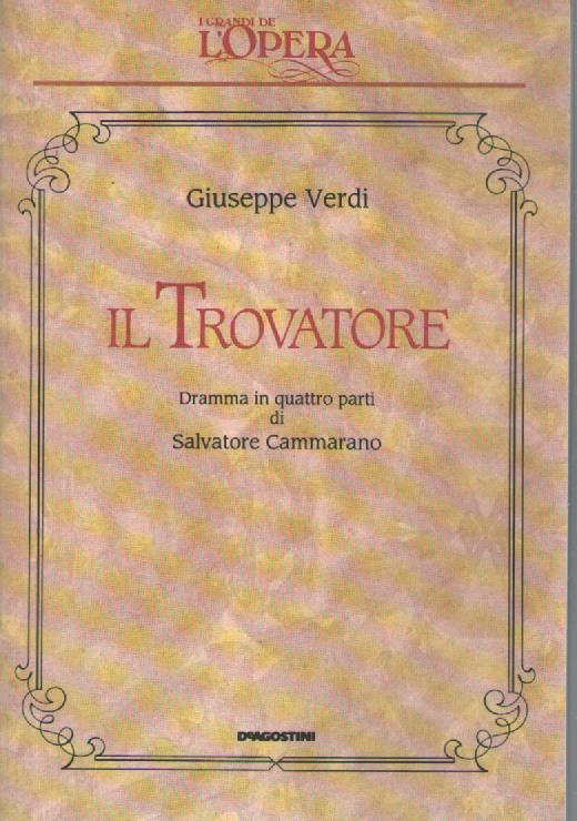 Il Trovatore - Giuseppe Verdi - copertina