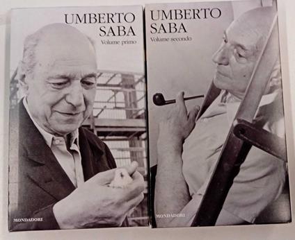 Tutte le poesie (2 volumi) - Umberto Saba - copertina