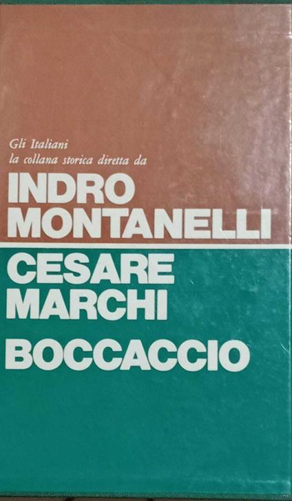 Boccaccio - Cesare Marchi - copertina