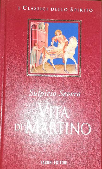 Vita di Martino - Sulpicio Severo - copertina