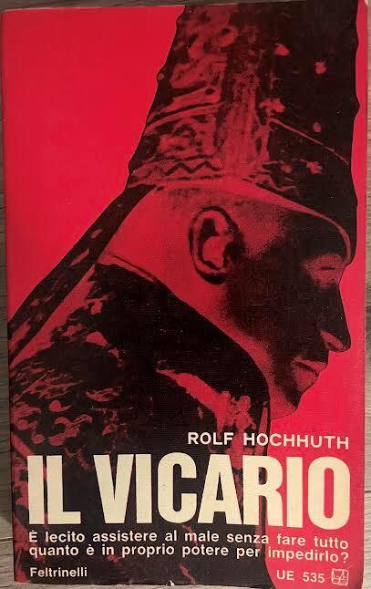 Il Vicario dramma in 5 atti - Rolf Hochhuth - copertina