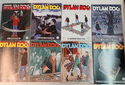 Dylan Dog. Albi nn. 246,247,248,278,280,281,282,283 - copertina