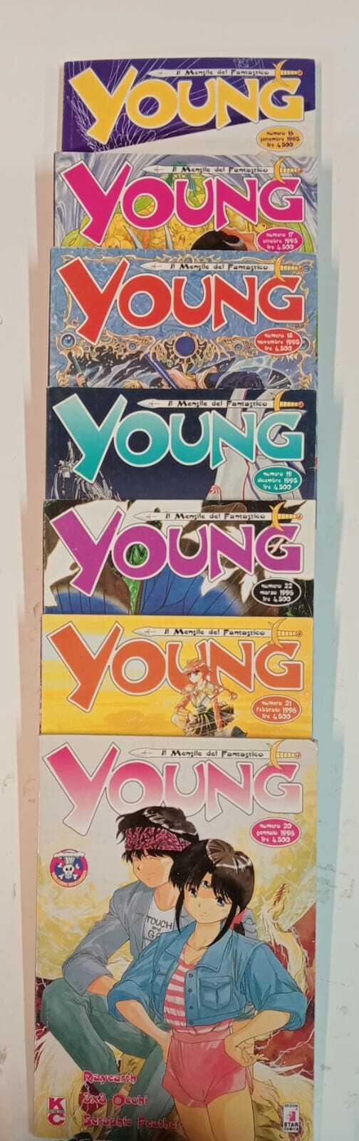 Young. Il mensile fantastico. Serie dal n. 16 al n. 22
