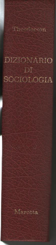 Dizionario di sociologia
