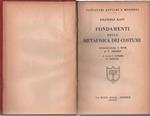 Fondamenti della metafisica dei costumi