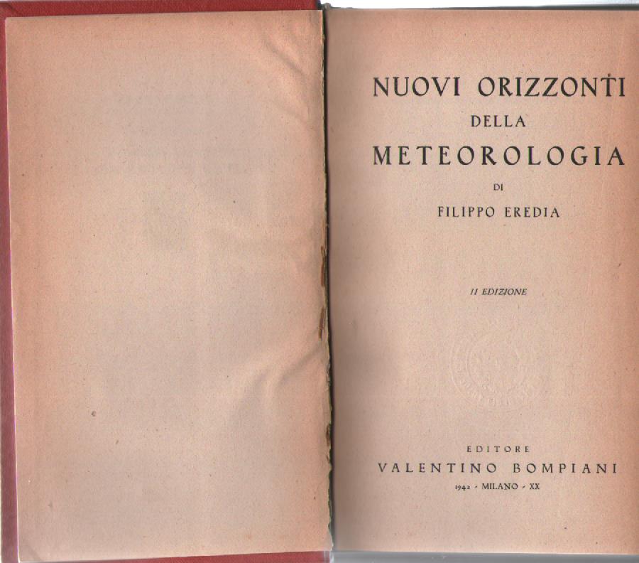 Nuovi orizzonti della meteorologia