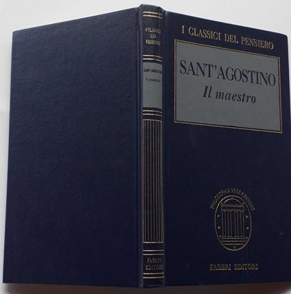 Il maestro - Agostino (sant') - copertina