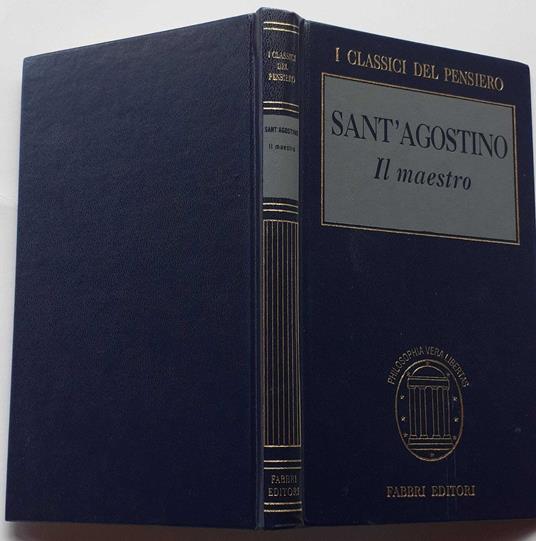 Il maestro - Agostino (sant') - copertina