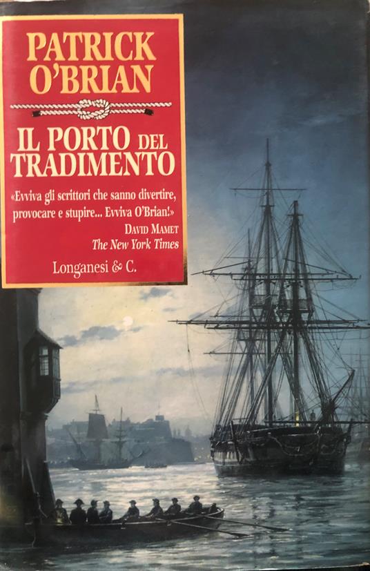 Il porto del tradimento - Patrick O'Brian - copertina