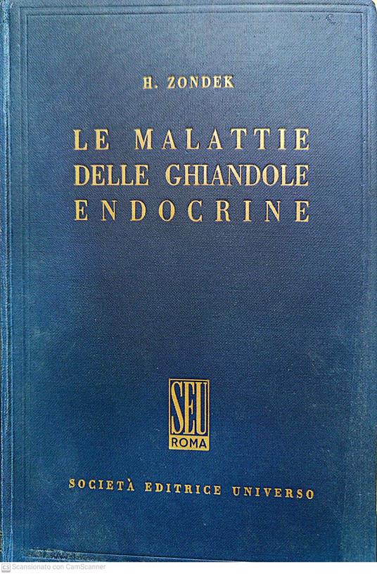 Le malattie delle ghiandole endocrine - copertina