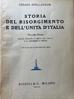 Storia del Risorgimento e dell'Unità d'Italia. Volume Primo: dalle origini ai Moti del 1820-21 e al Congresso di Verona