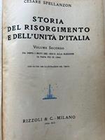 Storia del Risorgimento e dell'Unità d'Italia. Volume Secondo: da dopo i moti del 1820-21 alla elezione di Papa Pio IX (1846)