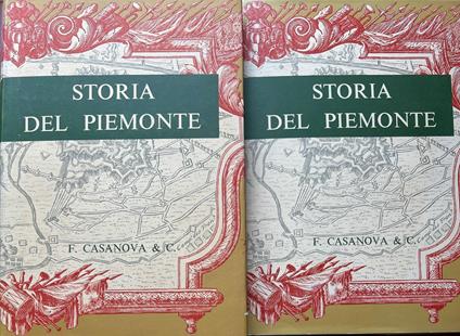 Storia del Piemonte. 2 volumi - copertina