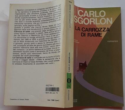 La carrozza di rame - Carlo Sgorlon - copertina