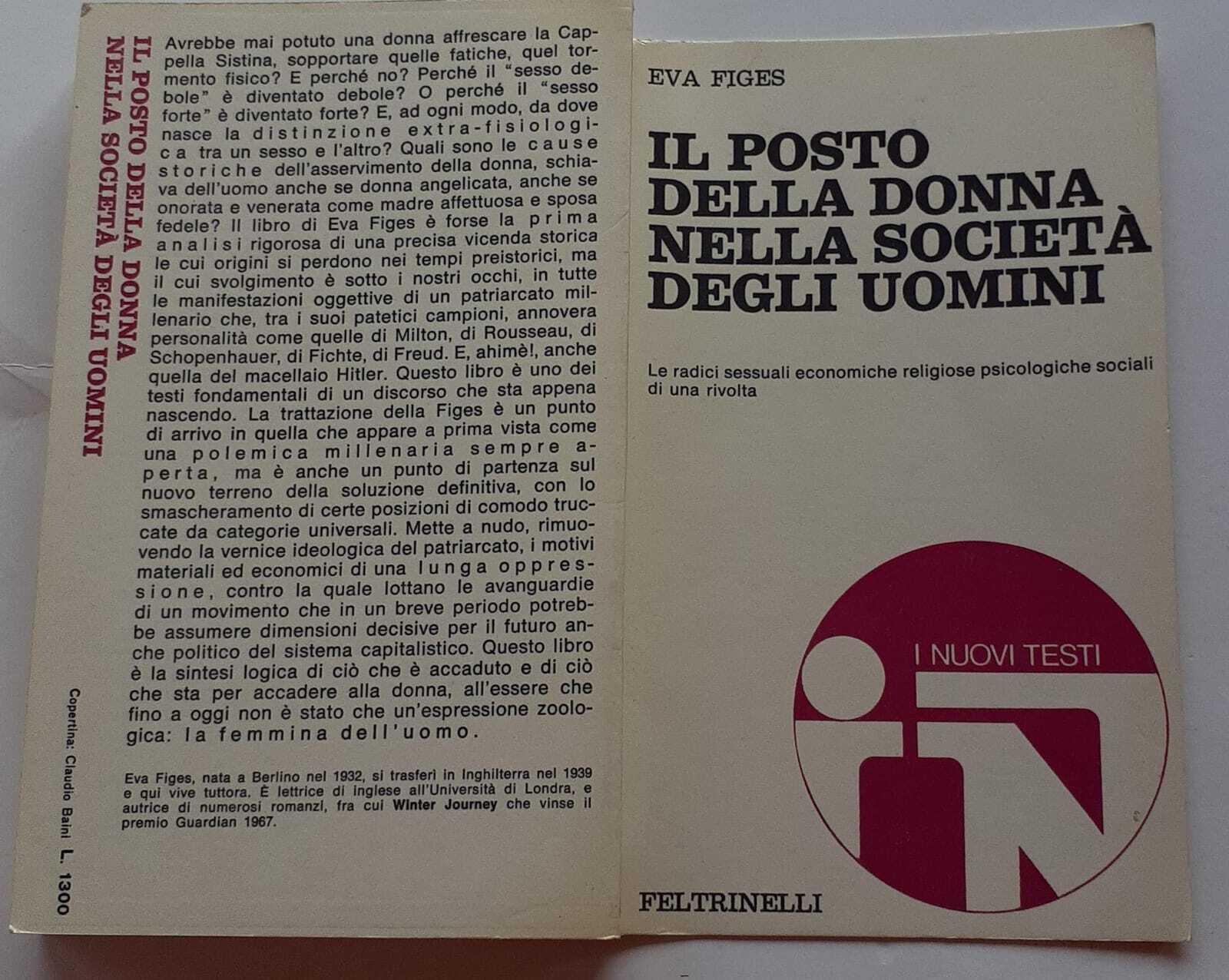 Il posto della donna nella società degli uomini