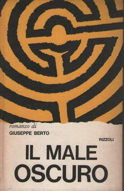 Il male oscuro - Giuseppe Berto - copertina
