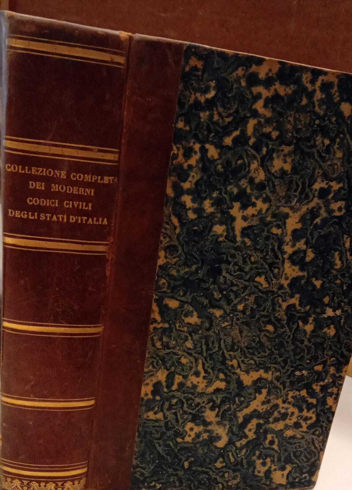 Collezione completa dei moderni codici civili degli Stati d'Italia