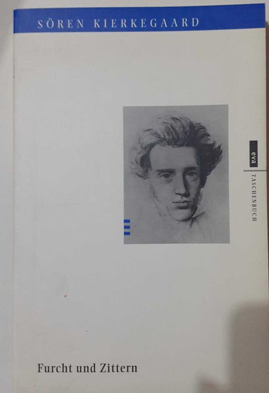 Furcht und Zittern - Sören Kierkegaard - copertina