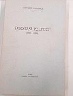 Discorsi politici (1919-1925)