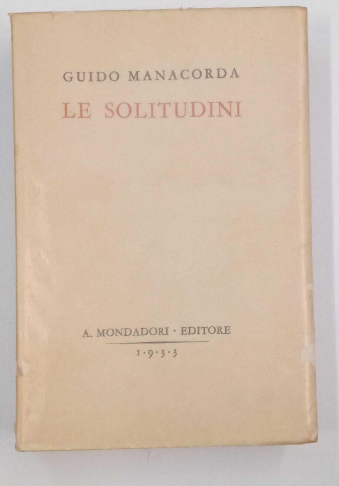 Le solitudini