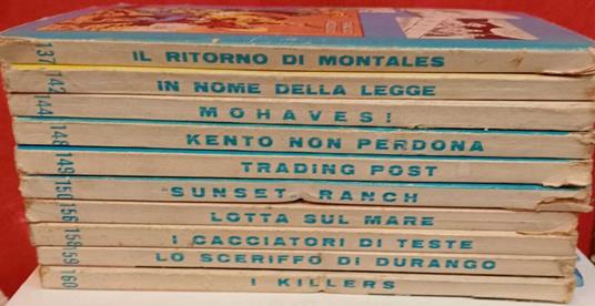 Lotto 10 numeri Tex. Numeri in descrizione - copertina