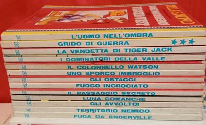 Lotto 13 numeri Tex, dal n. 287 al n. 299 - copertina