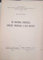 De doctrina spirituali Sanctae Theresiae a Iesu infante