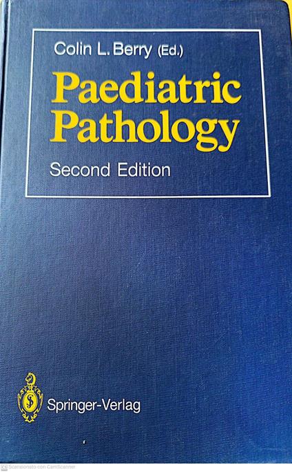 Paediatric Pathology - copertina