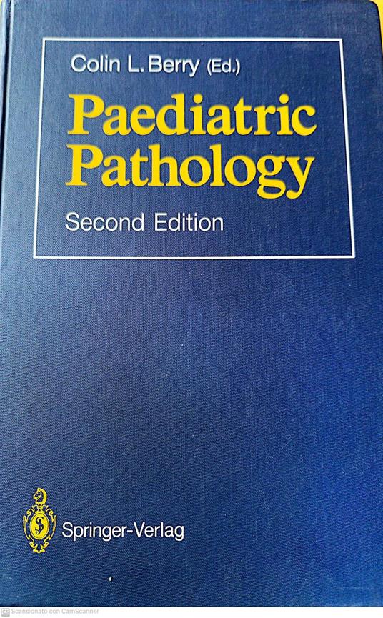 Paediatric Pathology - copertina