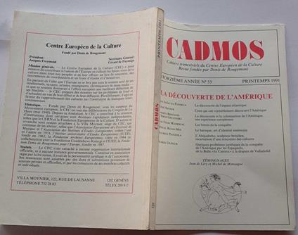 La découverte de l'Amérique - copertina