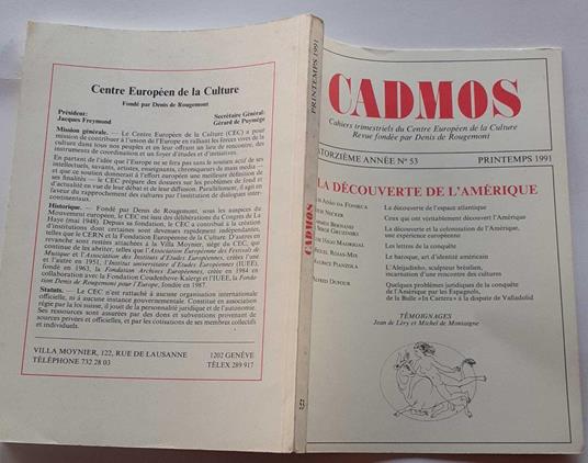 La découverte de l'Amérique - copertina