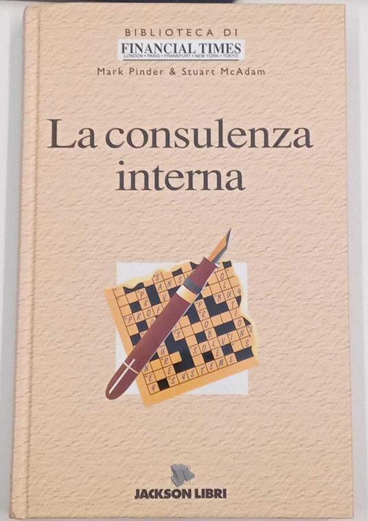 La consulenza interna - copertina