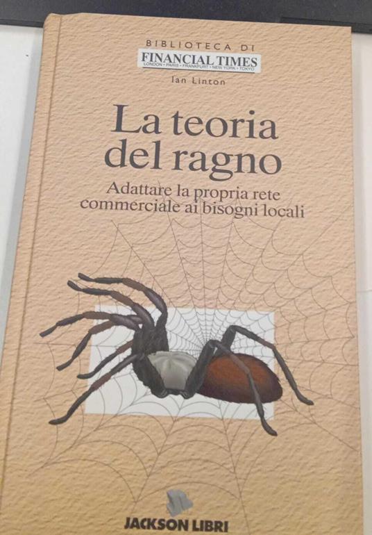 La teoria del ragno - copertina