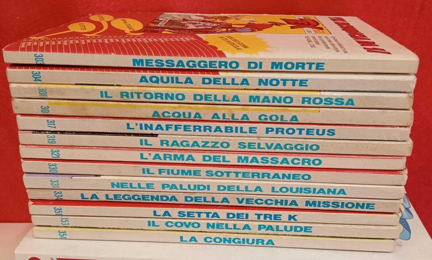 Lotto 13 numeri Tex. Numeri in descrizione