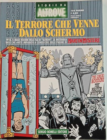 Storie da altrove. Il terrore che venne dallo schermo - copertina
