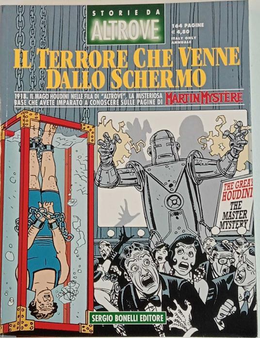 Storie da altrove. Il terrore che venne dallo schermo - copertina