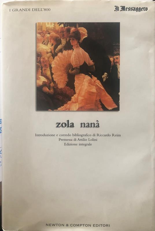 Nanà - Émile Zola - copertina