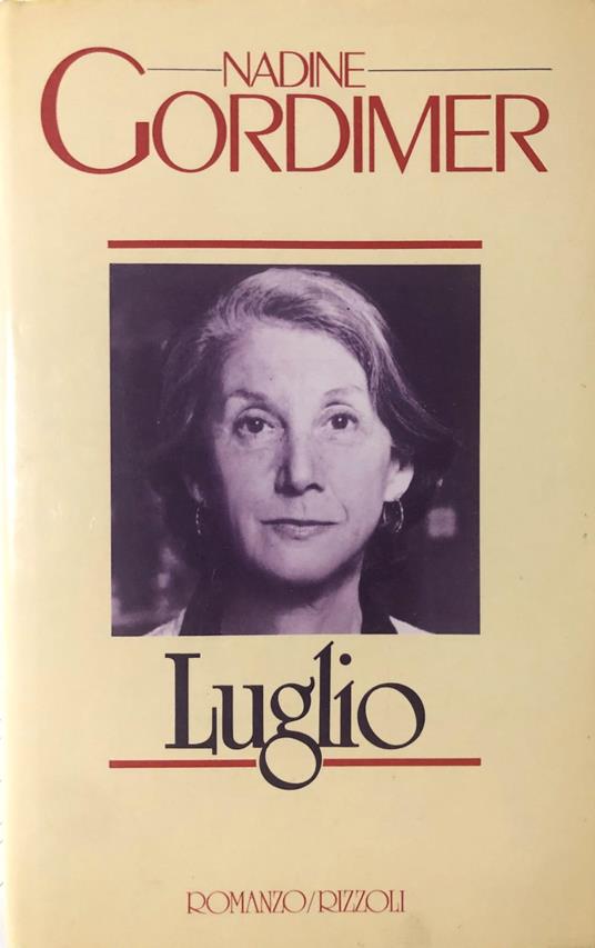 Luglio - Nadine Gordimer - copertina