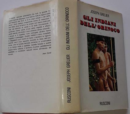 Gli indiani dell'Orinoco - Joseph Grelier - copertina