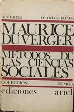 Métodos de las ciencias sociales